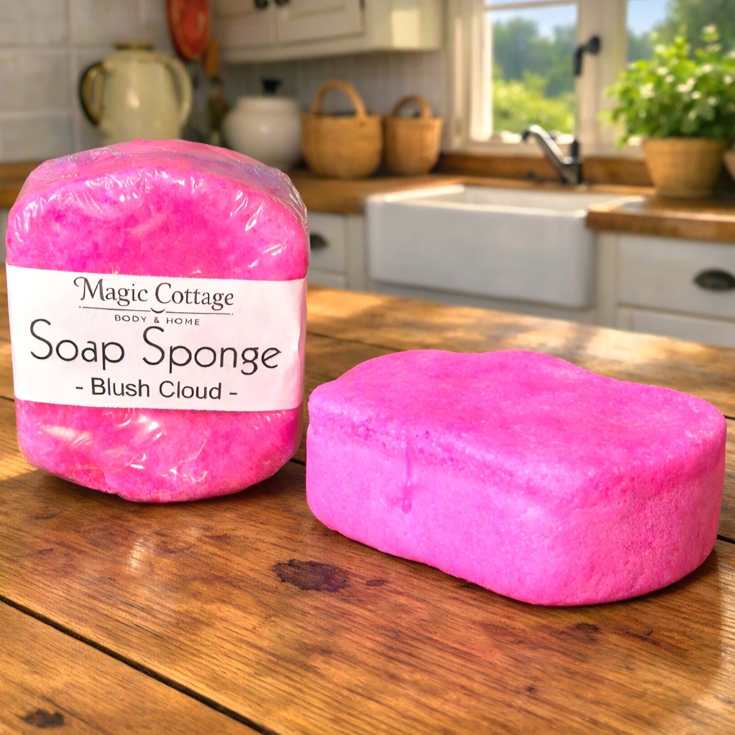 Blush Cloud Soap Sponge