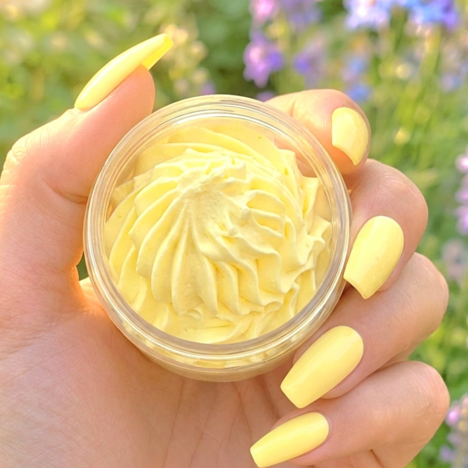 Marshmallow & Lemon Buttercream Whipped Soap