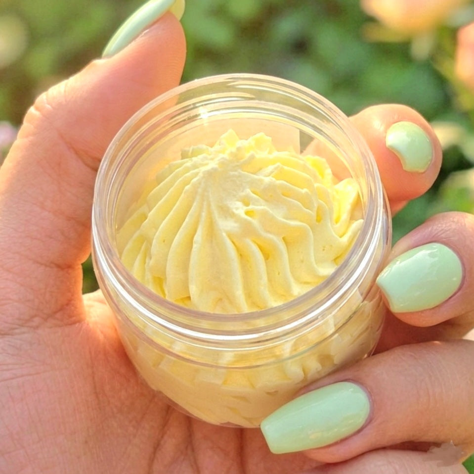Banana Milkshake Whipped Soap
