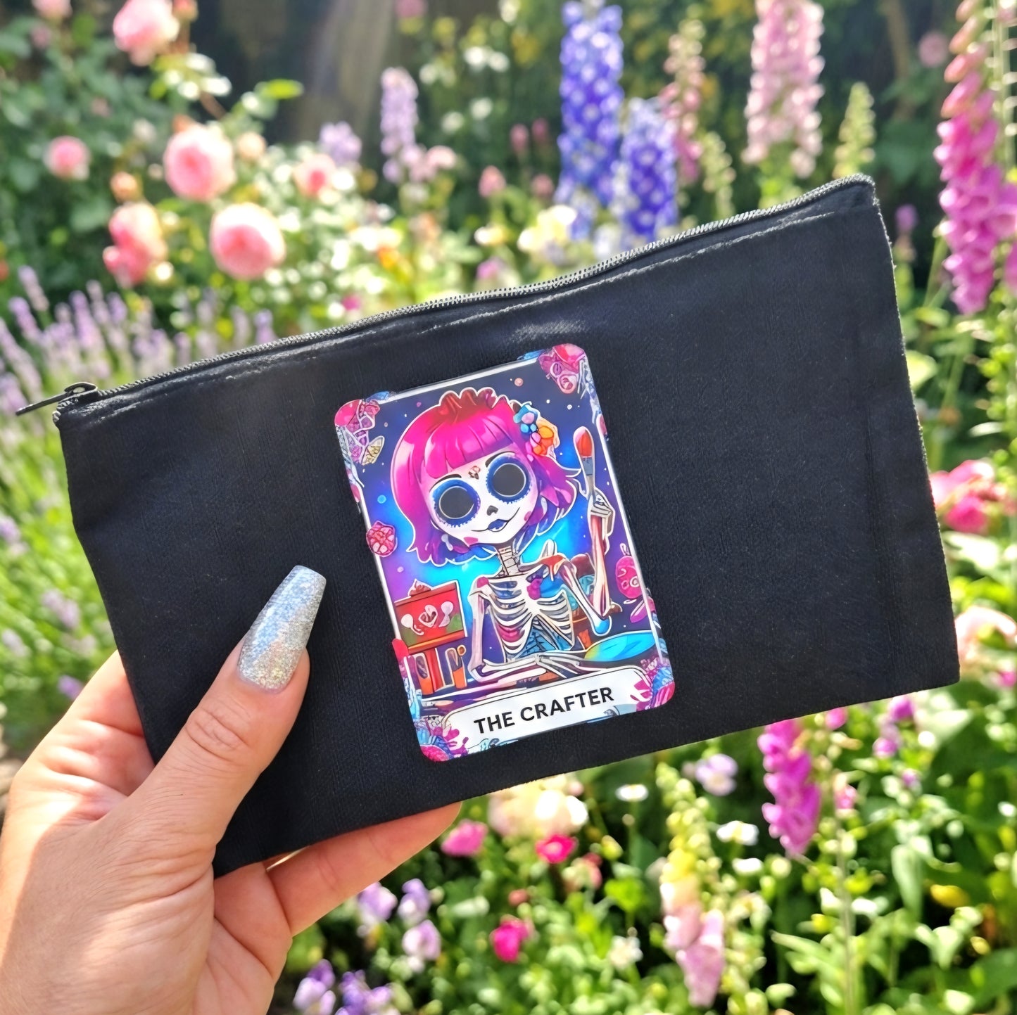 The Crafter Tarot Zip Up Bag / Pouch