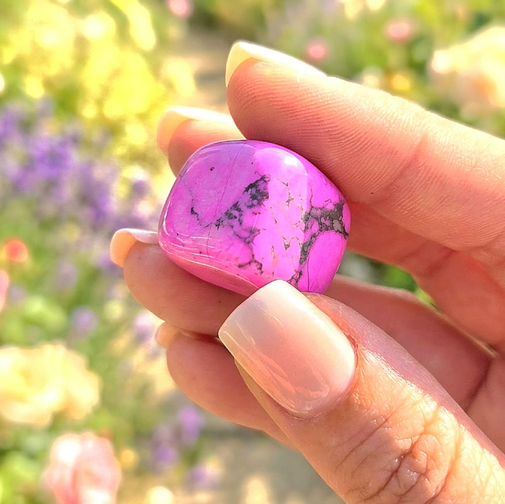 Pink Howlite - Polished