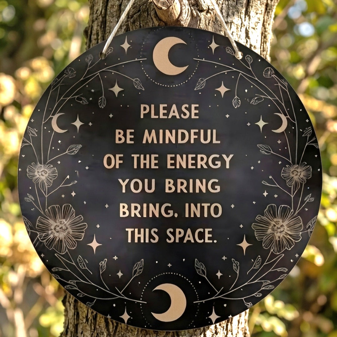 Wooden Mystic Sign