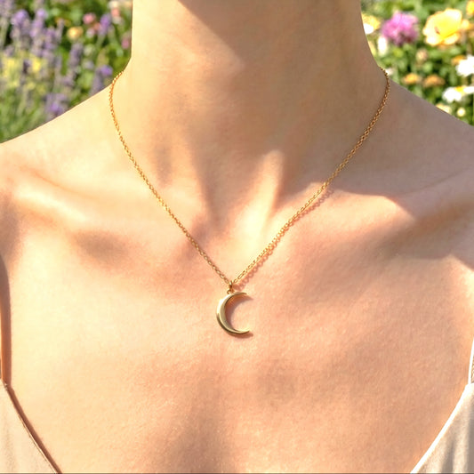 The Moon Tarot Necklace