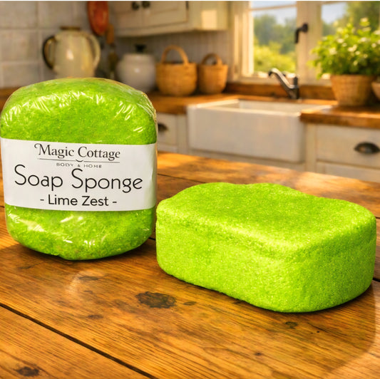 Lime Zest Soap Sponge