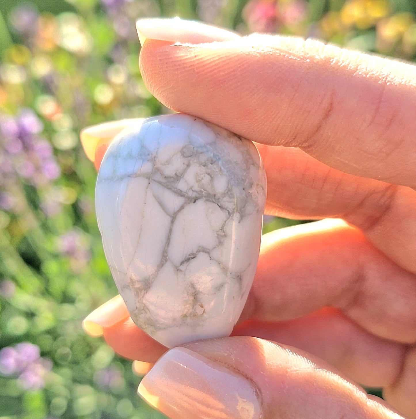 White Howlite - Polished