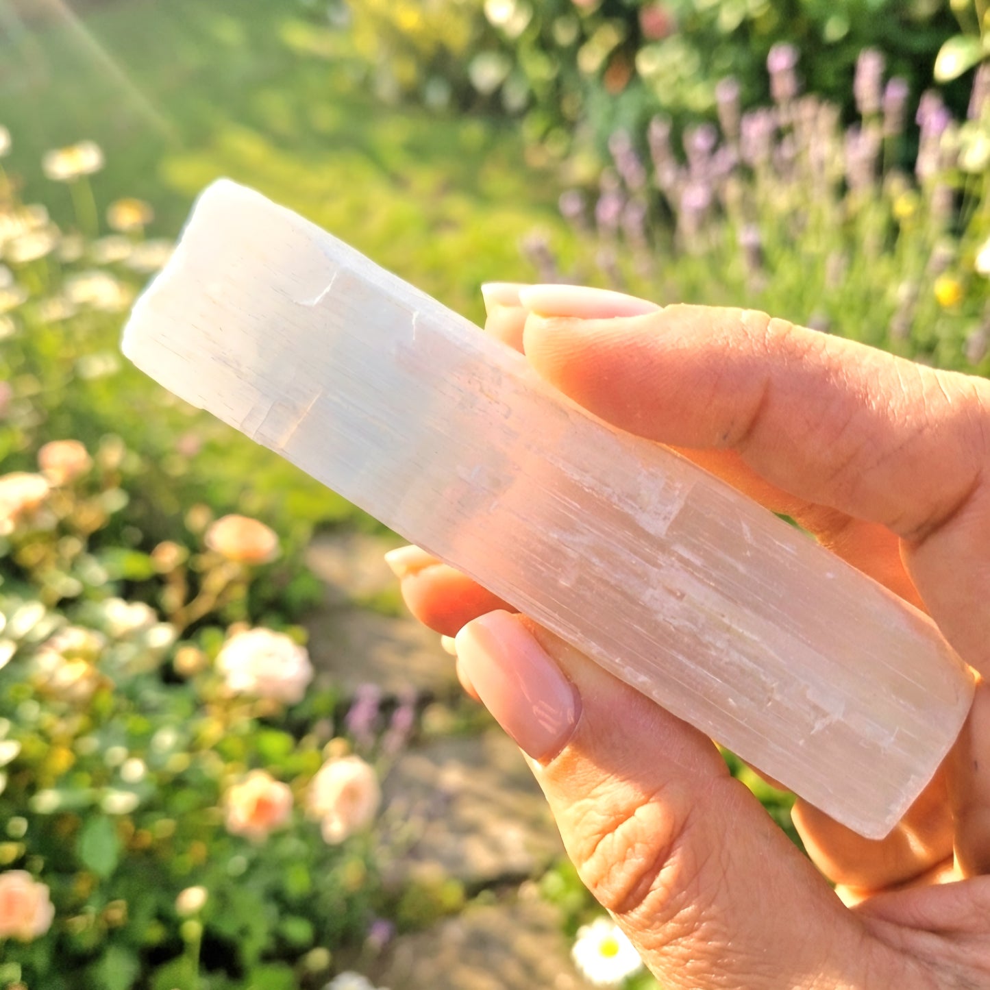 Selenite Wand