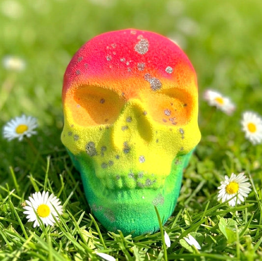 Rainbow Skull Bath Bomb