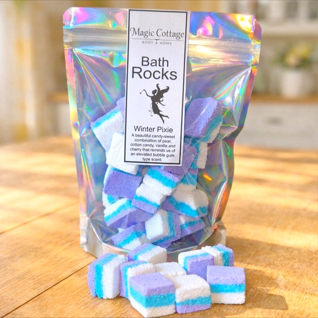 Winter Pixie Bath Rocks
