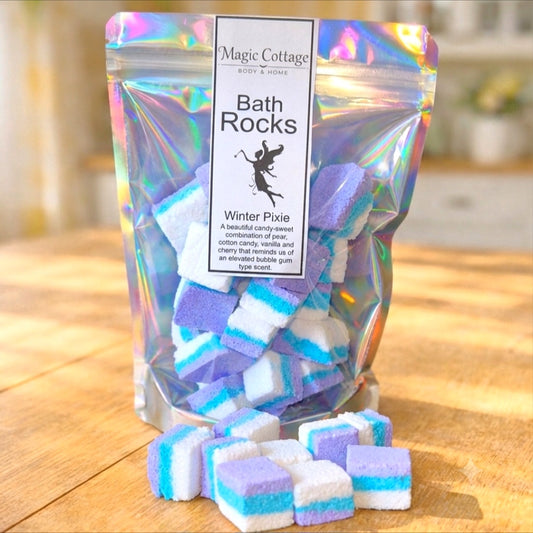 Winter Pixie Bath Rocks