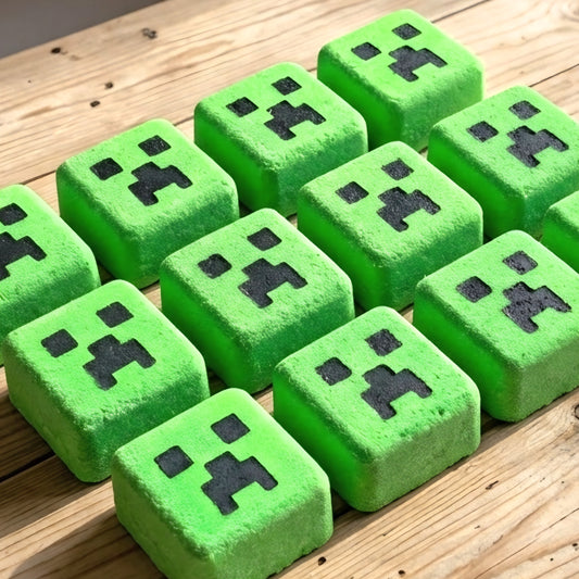 Mini Minecraft Bath Bomb