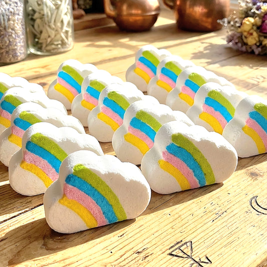 Mini Rainbow Cloud Bath Bomb