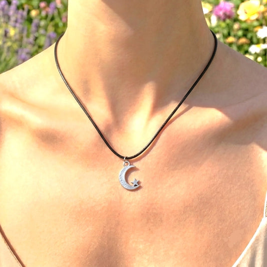 Moon & Star Necklace