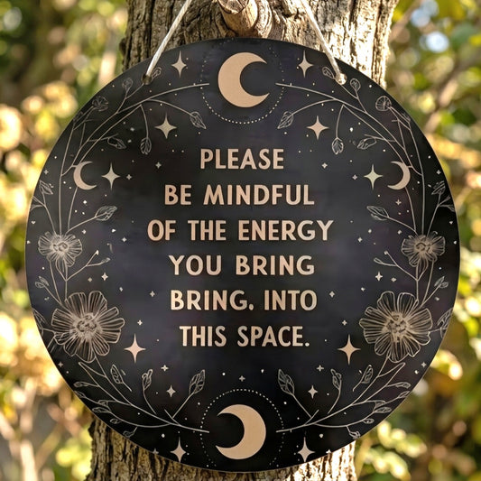 Wooden Mystic Sign